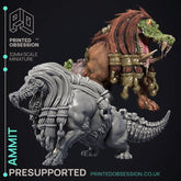 Ammit 3D-printed model